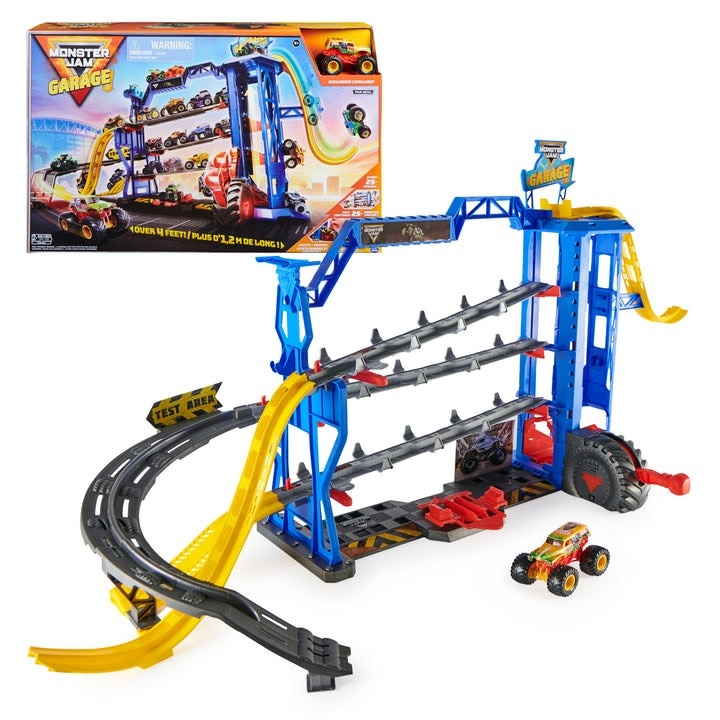 SPNM 6060719 MONSTER JAM GARAGE PLAYSET - My Tobbies - Toys & Hobbies
