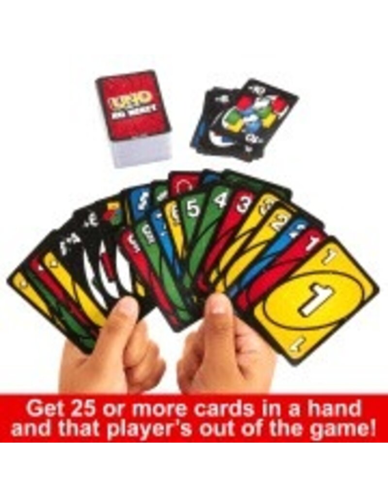 MATTEL MTL HWV18 UNO SHOW'EM NO MERCY CARD GAME