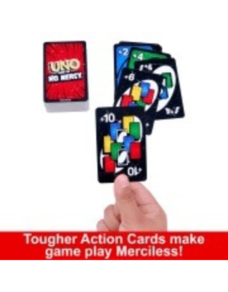 MATTEL MTL HWV18 UNO SHOW'EM NO MERCY CARD GAME