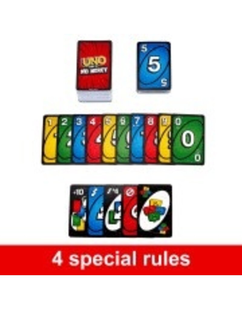MATTEL MTL HWV18 UNO SHOW'EM NO MERCY CARD GAME
