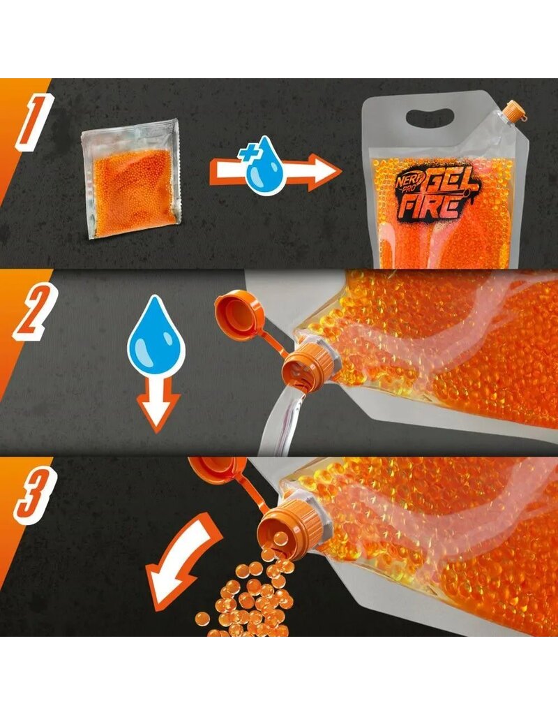 HASBRO HAS F7629 NERF PRO GEL FIRE 10000 STRAINER CAP