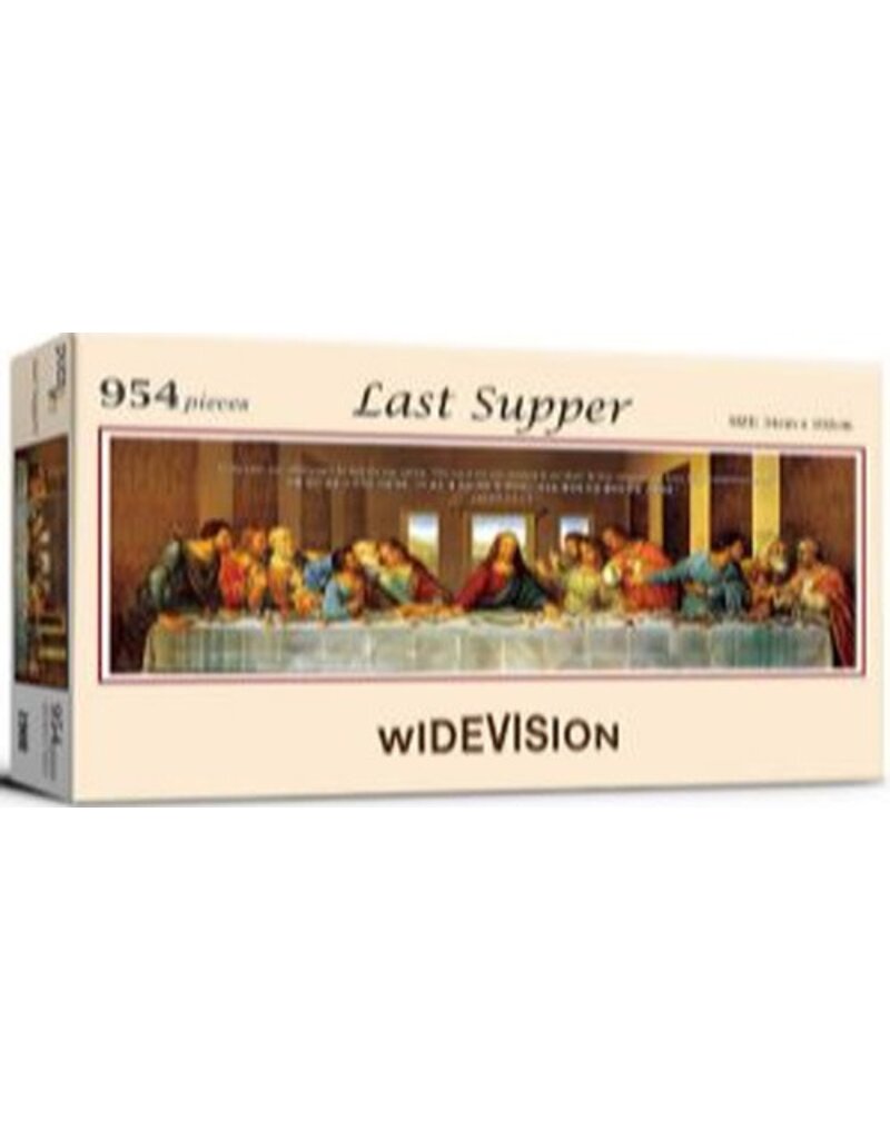 PUZZLE LIFE PLF1908 LAST SUPPER WIDEVISION 954PCS