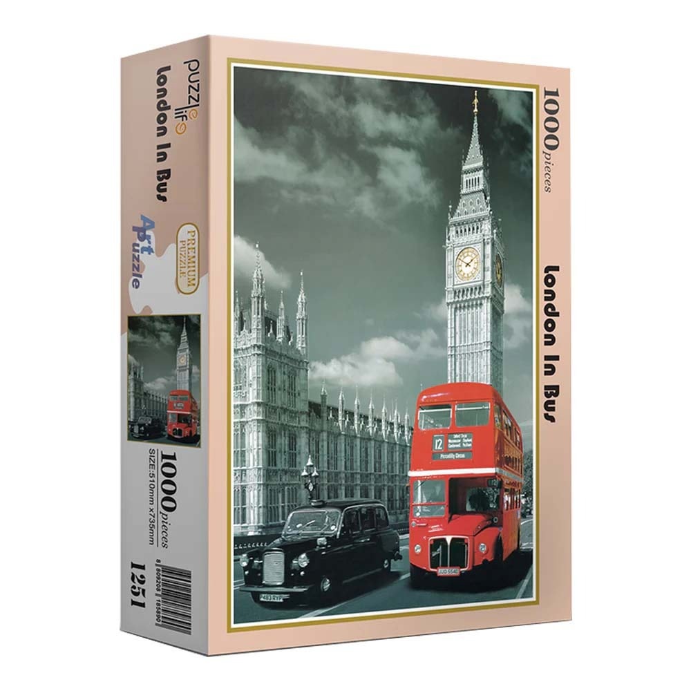 PLF1251 LONDON IN BUS 1000PCS