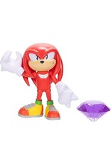 JAKKS PACIFIC 42221 SONIC THE HEDGEHOG KNUCKLES PURPLE EMERALD ACTION FIGURE
