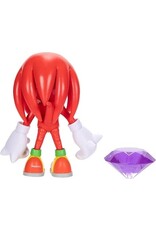 JAKKS PACIFIC 42221 SONIC THE HEDGEHOG KNUCKLES PURPLE EMERALD ACTION FIGURE