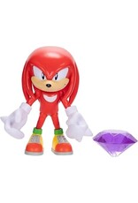 JAKKS PACIFIC 42221 SONIC THE HEDGEHOG KNUCKLES PURPLE EMERALD ACTION FIGURE
