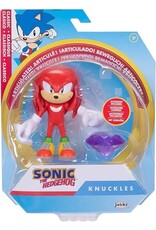 JAKKS PACIFIC 42221 SONIC THE HEDGEHOG KNUCKLES PURPLE EMERALD ACTION FIGURE