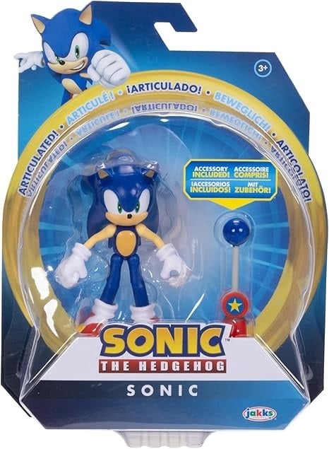 42194 SONIC THE HEDGEHOG WITH BLUE CHECKPOINT ACTION FIGURE