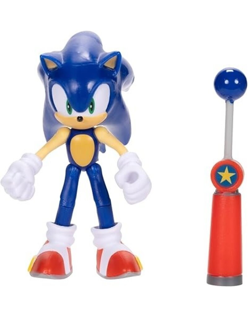JAKKS PACIFIC 42194 SONIC THE HEDGEHOG WITH BLUE CHECKPOINT ACTION FIGURE