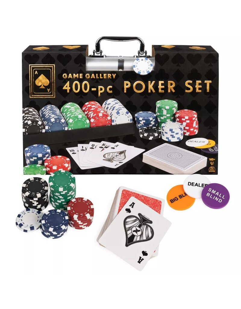 SPIN MASTER SPNM 31016ACT 400-PC POKER SET