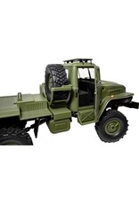 WPL IMX77724 1/16 MILITARY URAL WITH TRAILER RTR ARMY GREEN