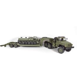 WPL IMX77724 1/16 MILITARY URAL WITH TRAILER RTR ARMY GREEN