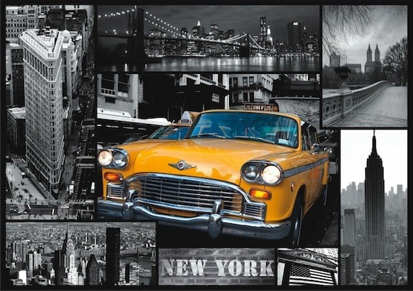TRF10271 NEW YORK COLLAGE 1000PCS