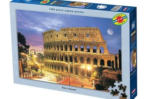 TOM100-302 ROME COLOSSEUM GLOW IN THE DARK 1000PCS