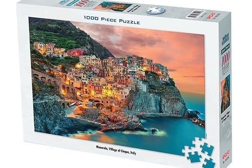 TOM100-294 MANAROLA VILLAGE OF CINQUE ITALY 1000PCS