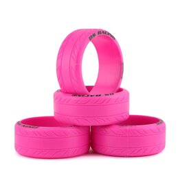 DS RACING DSC-LF-3PK  FINIX DRIFT TIRES (PINK) (LF-3) (4)