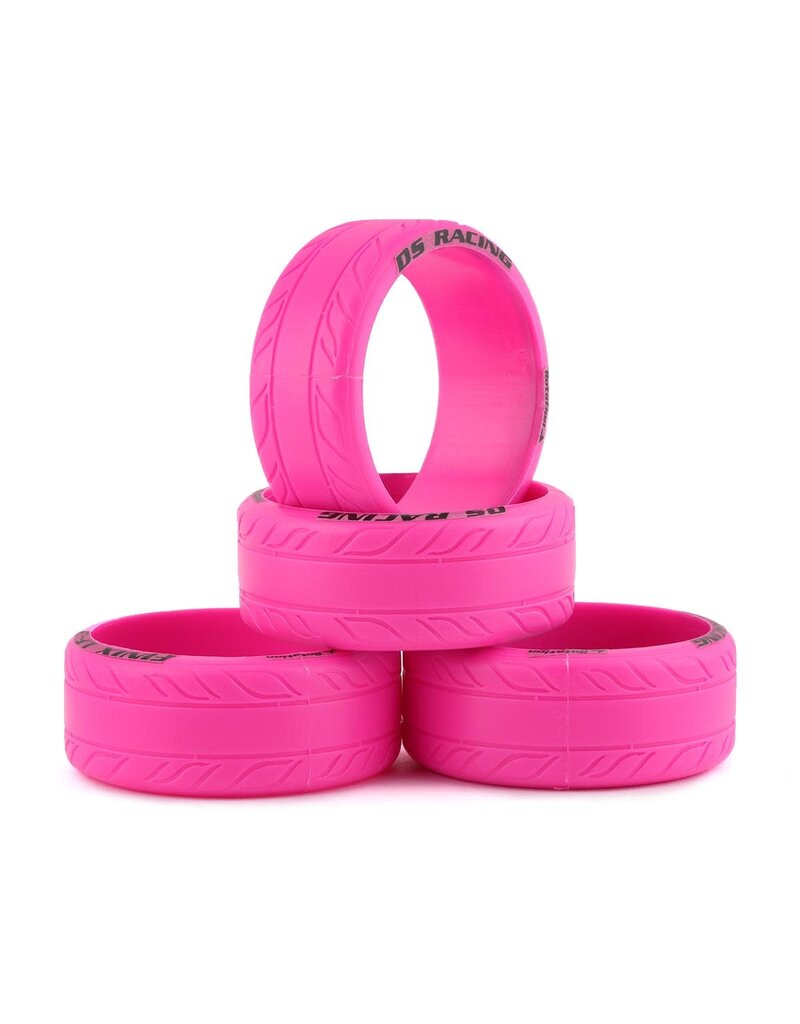 DS RACING DSC-LF-3PK  FINIX DRIFT TIRES (PINK) (LF-3) (4)