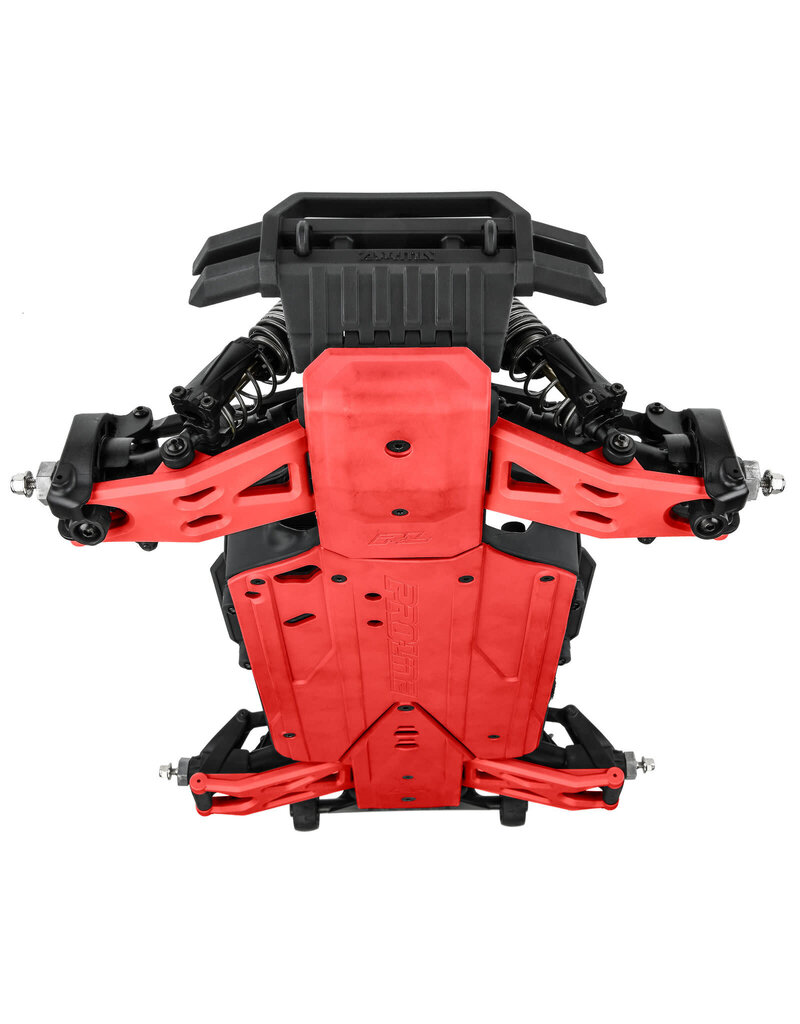 PROLINE RACING PRO639907 BASH ARMOR FRONT SUSPENION ARMS FOR ARRMA 3S: RED