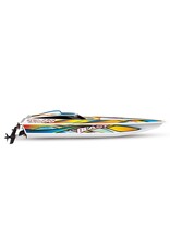 TRAXXAS TRA38104-8-ORNG BLAST BOAT RTR W/ USB-C: ORANGE