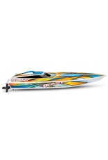 TRAXXAS TRA38104-8-ORNG BLAST BOAT RTR W/ USB-C: ORANGE