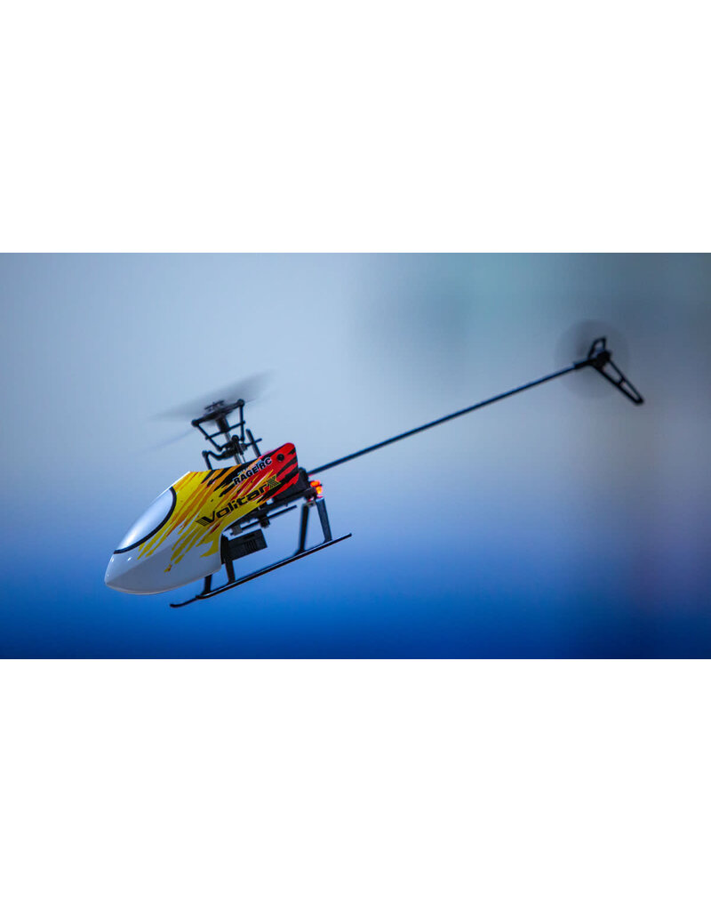 RAGE RC RGR6001 VOLITAR X RTF MICRO HELI WITH RED CANOPY