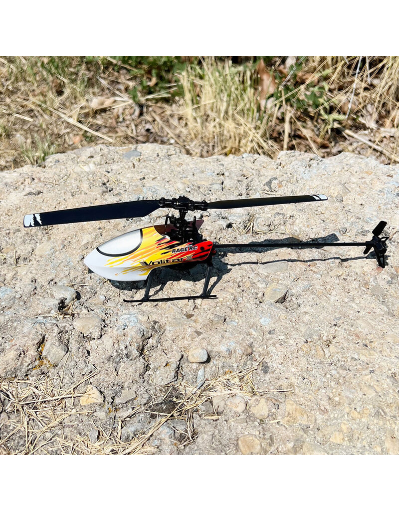 RAGE RC RGR6001 VOLITAR X RTF MICRO HELI WITH RED CANOPY