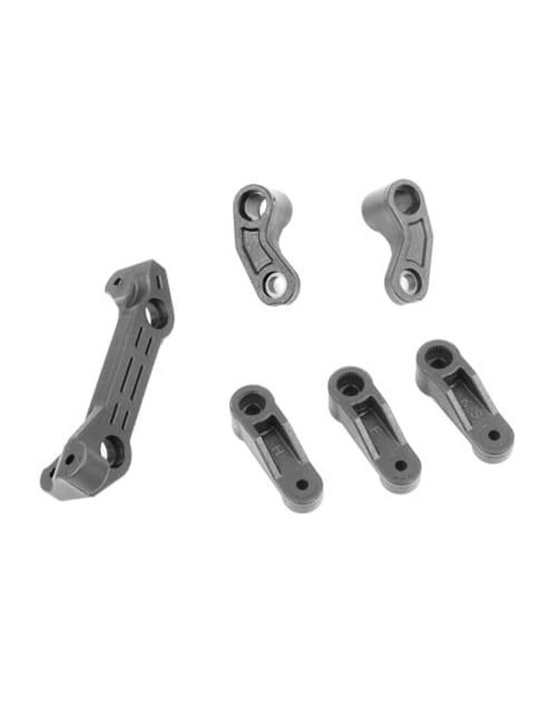 TEKNO RC TKR6526C BELL CRANK SERVO HORN ACKERMAN PLATE EB410.2
