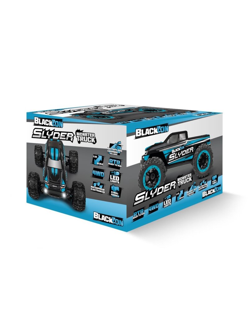 BZN540104 SLYDER 1/16TH RTR 4WD ELECTRIC MONSTER TRUCK - BLUE