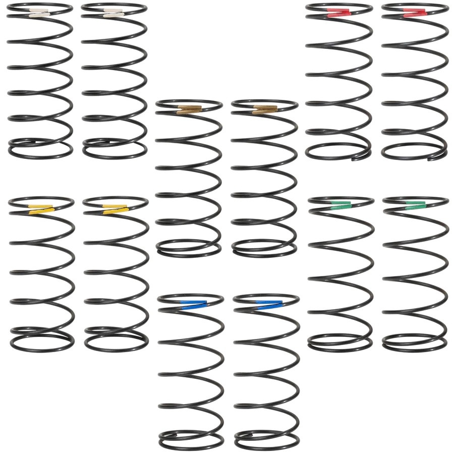 1UP10510 X-GEAR 13MM BUGGY FRONT SPRINGS - 6 PAIR PRO PACK