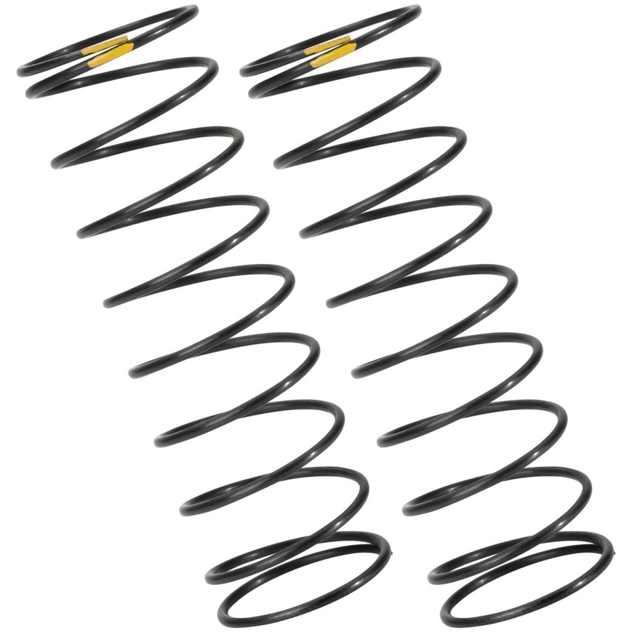 1UP10524 X-GEAR 13MM BUGGY REAR SPRINGS - HARD 9.75T YELLOW