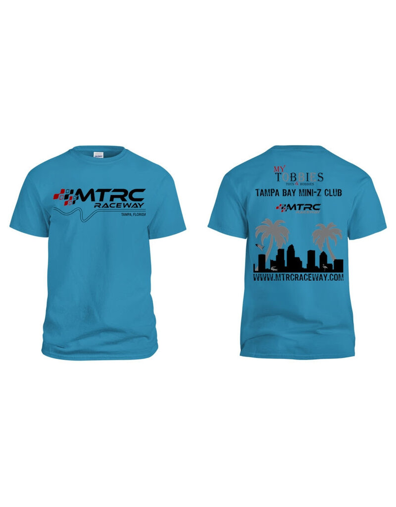 MY TOBBIES MTRC RACEWAY SAPPHIRE T-SHIRT 3X-LARGE