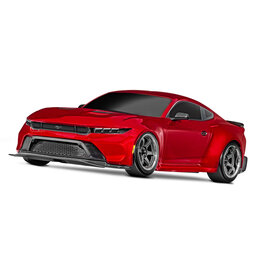 TRAXXAS TRA105237-4-RED 4-TEC FORD MUSTANG DRIFT