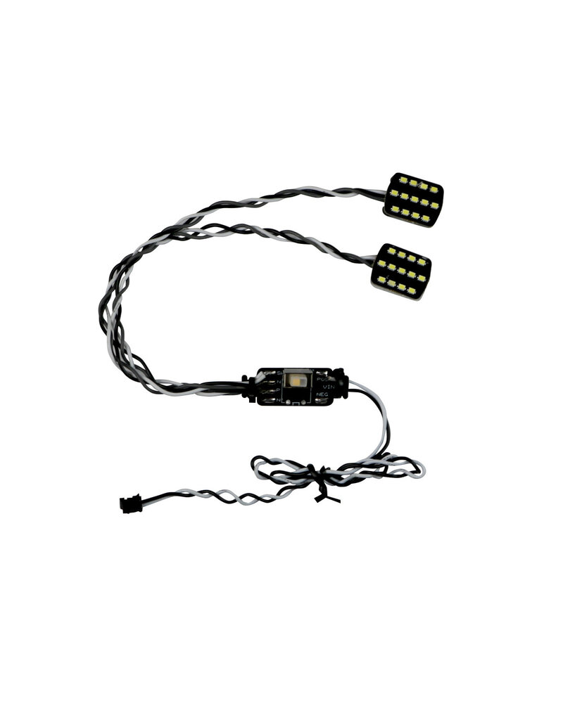 MYTRICKRC MYKHL19 ATTACK 19MM LED RECTANGULAR HEADLIGHT PAIR