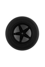 EXOTEK EXO2155  TWISTER PRO DRAG BELTED REAR TIRES & WHEEL SET W/SOFT FOAM (2) (FIRM)