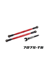 TRAXXAS TRA7897R TOE LINKS FRONT RED ALUM