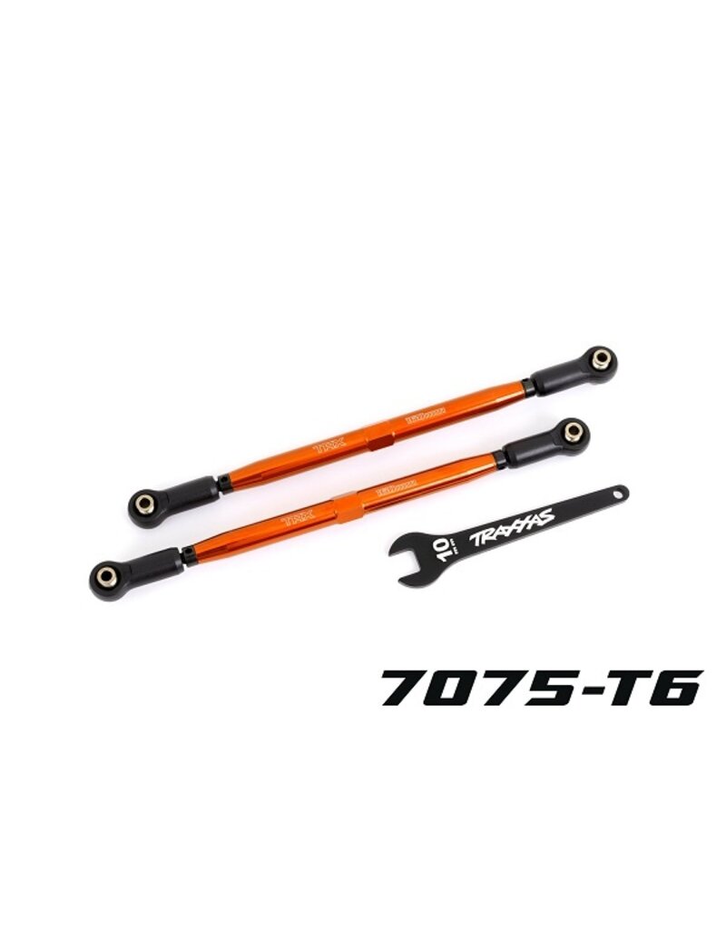 TRAXXAS TRA7897-ORNG TOE LINKS FRONT ORNG ALUM