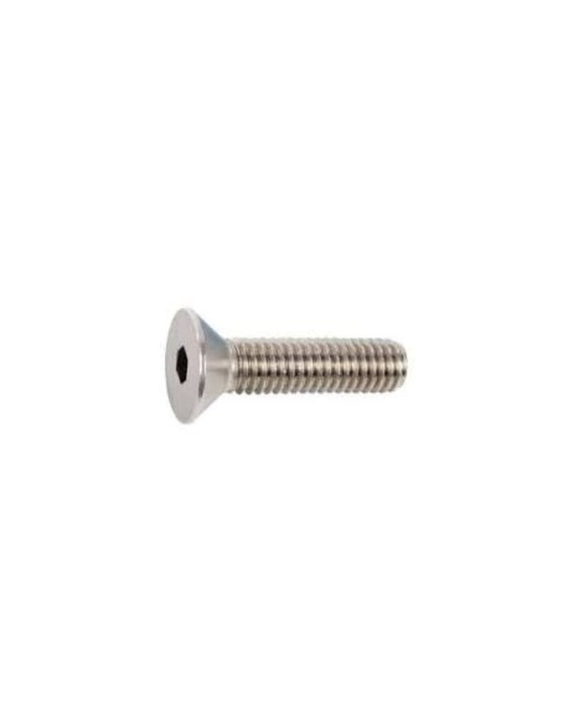 TEAM KNK KNK 4MM X 14MM FLAT HEAD SCREW SS (25)