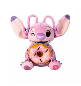 DISNEY DISNEY STITCH ANGEL ATTACKS SNACKS DONUT PLUSH 12'' - LILO & STITCH