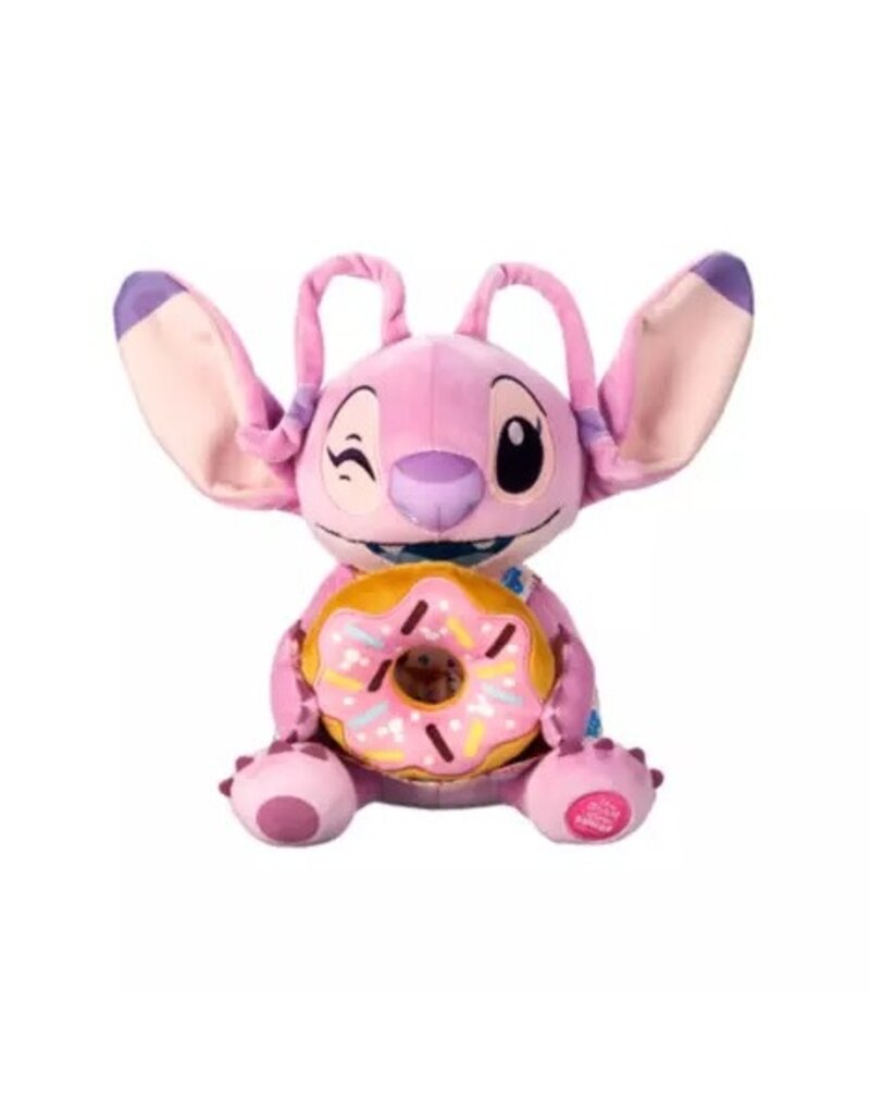 DISNEY DISNEY STITCH ANGEL ATTACKS SNACKS DONUT PLUSH 12'' - LILO & STITCH