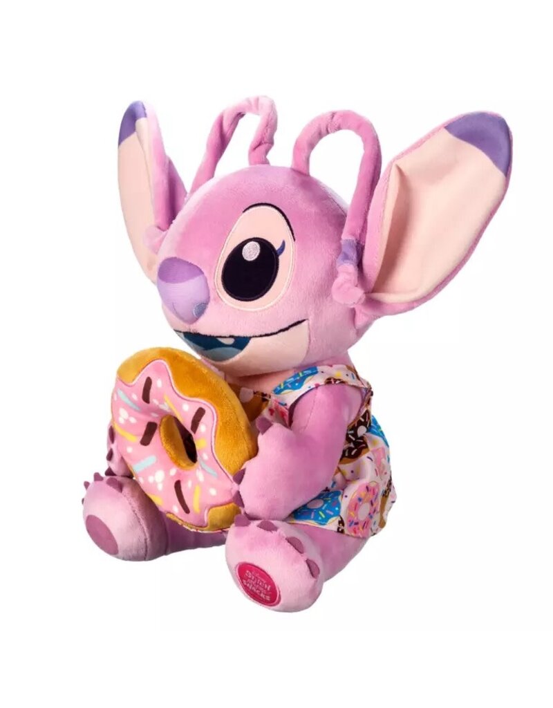 DISNEY DISNEY STITCH ANGEL ATTACKS SNACKS DONUT PLUSH 12'' - LILO & STITCH