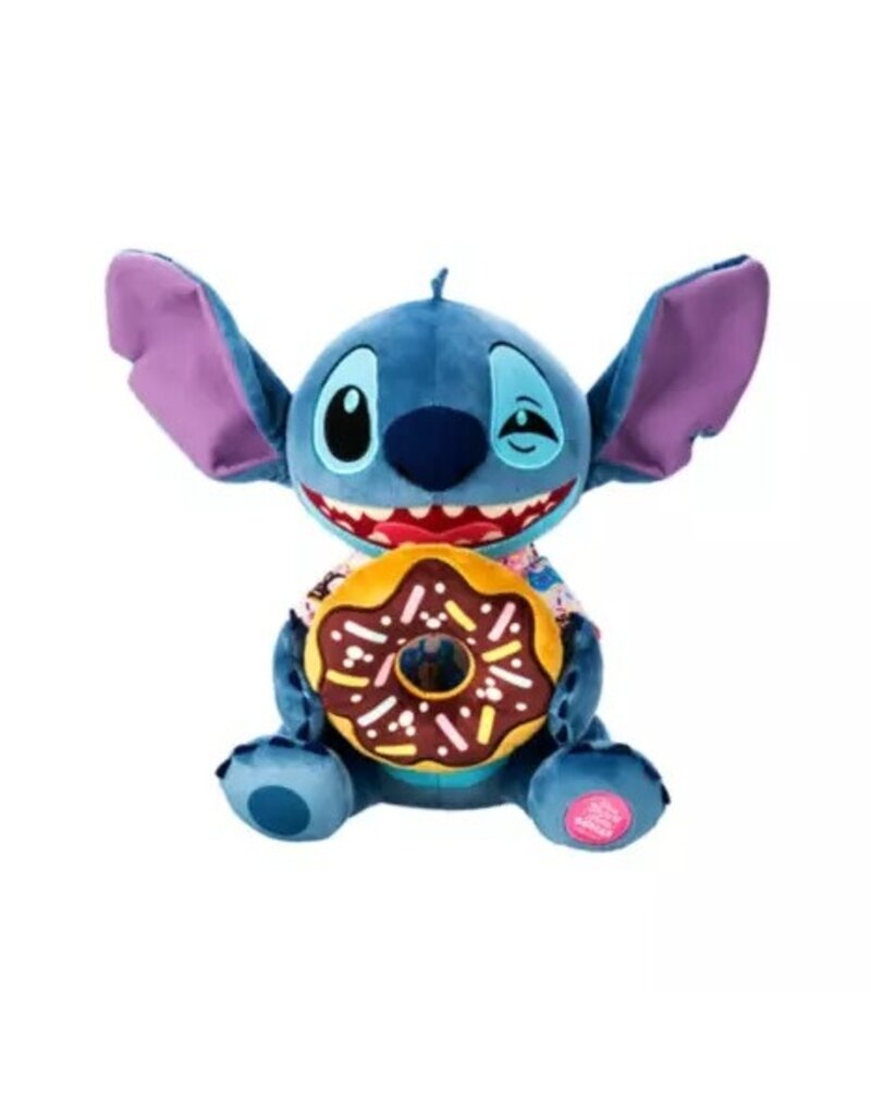 DISNEY DISNEY STITCH ATTACKS SNACKS DONUT PLUSH 12'' - LILO & STITCH