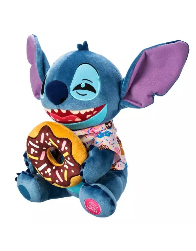 DISNEY DISNEY STITCH ATTACKS SNACKS DONUT PLUSH 12'' - LILO & STITCH