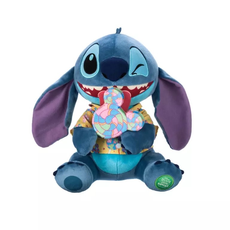 DISNEY STITCH ATTACKS SNACKS LOLLIPOP PLUSH 12'' - LILO & STITCH