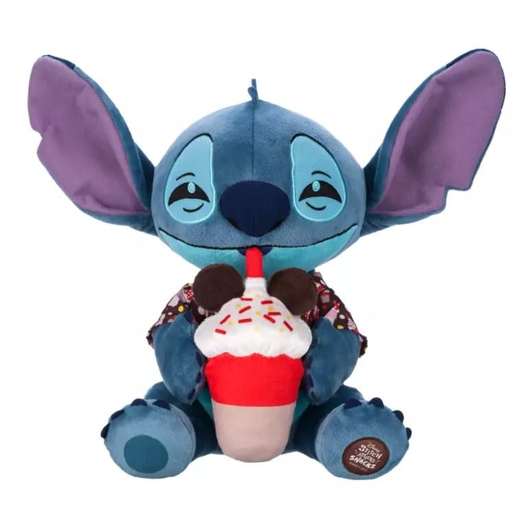 DISNEY STITCH ATTACKS SNACKS ICE CREAM PLUSH 12'' - LILO & STITCH