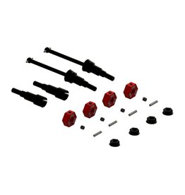 ARRMA ARA311231 METAL AXLE AND WHEEL HEX SET B GROM (4)