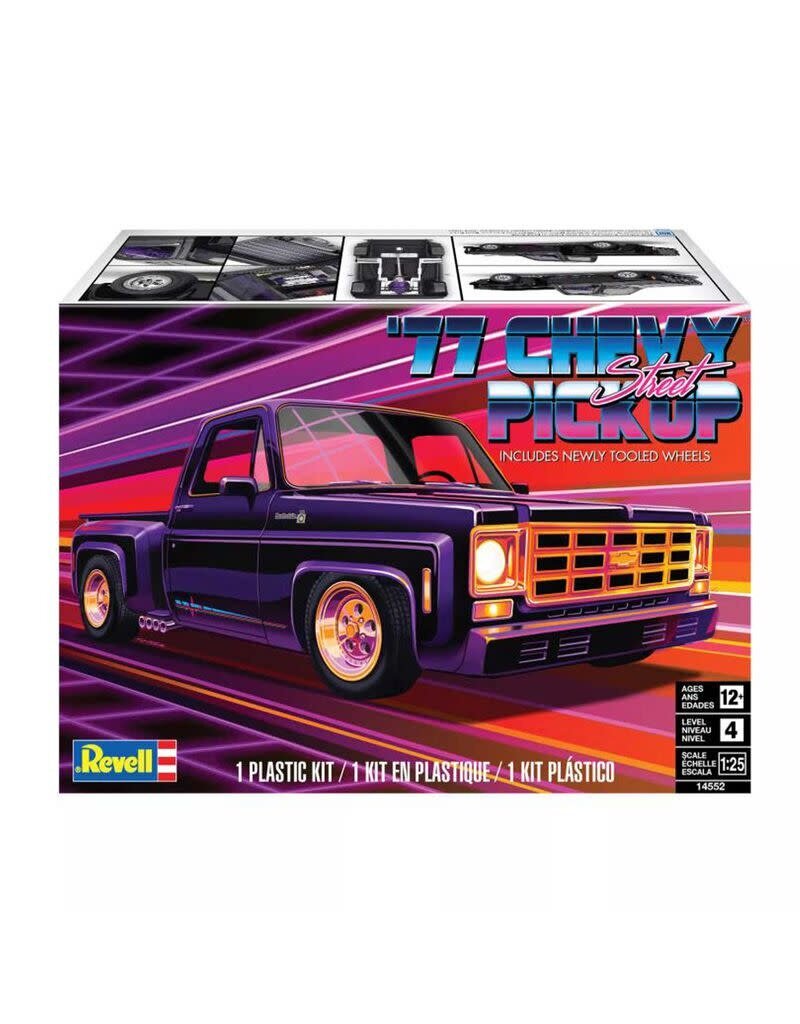 REVELL RMX14552 1/25 1977 CHEVY STREET PICKUP PLASTIC MODEL KIT