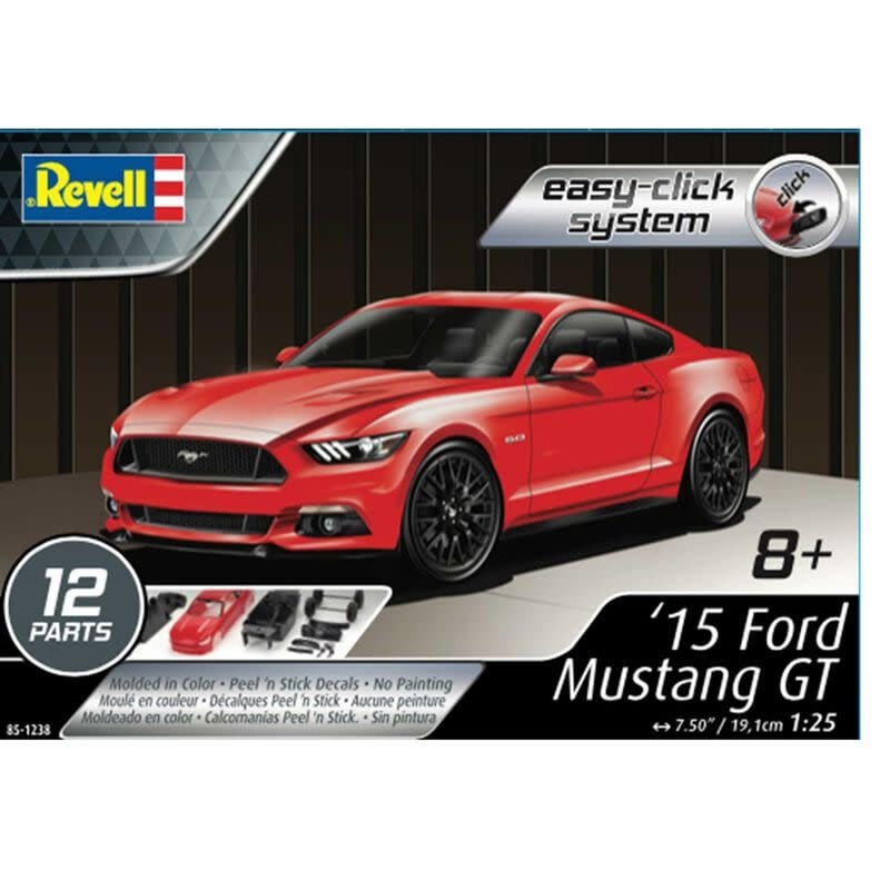 RMX851238 1/25 2015 FORD MUSTANG GT PLASTIC MODEL KIT