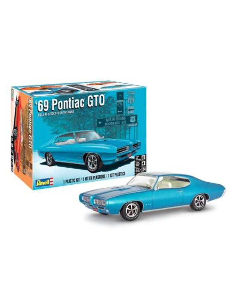 REVELL RMX14530 1/24 1969 PONTIAC GTO PLASTIC MODEL KIT