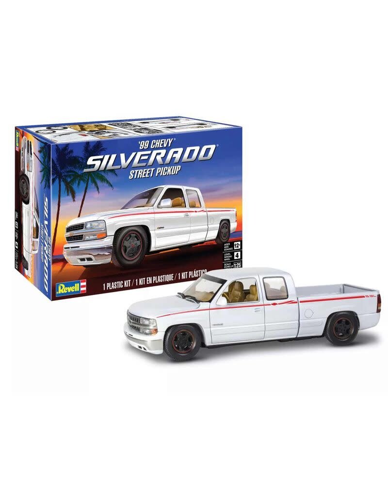 REVELL RMX14538 1/25 1999 CHEVY SILVERADO STREET PICKUP