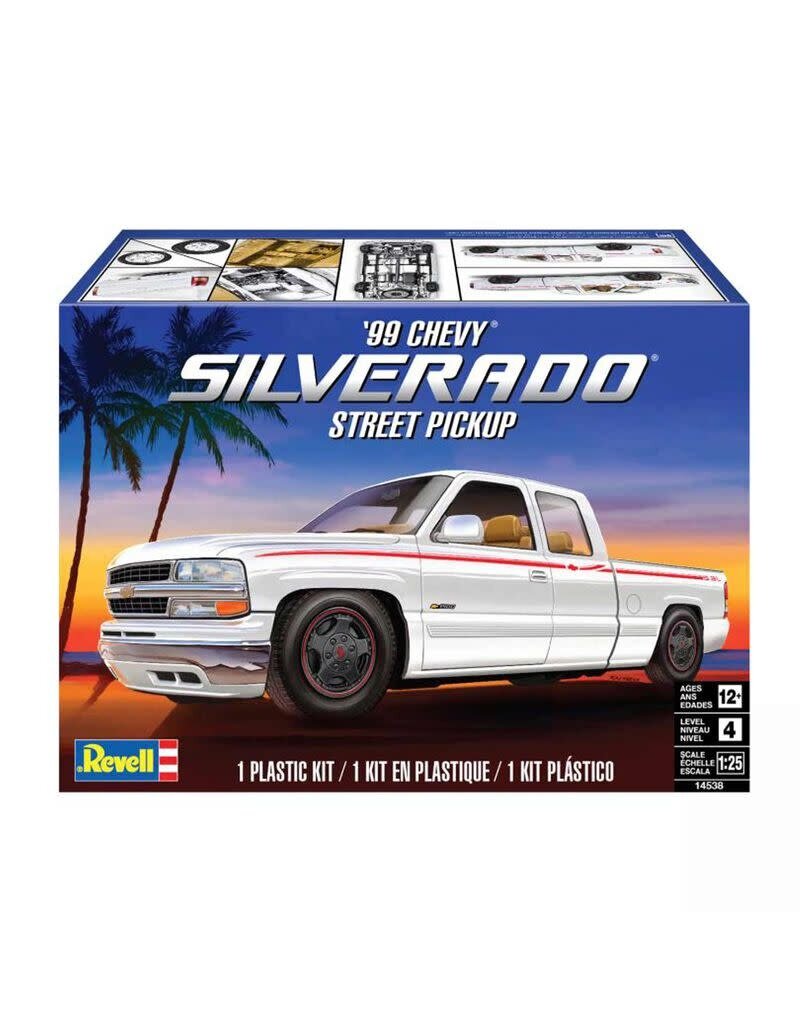 REVELL RMX14538 1/25 1999 CHEVY SILVERADO STREET PICKUP